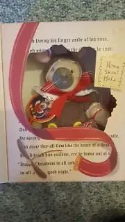 *Muffy Winter/Christmas! Muffy Mouse Twas the Night Bearfore Christmas In Box