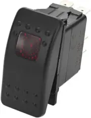 Dragonfire Racing Red Light On/Off Rocker Switch 04-0026 52-0982 520982