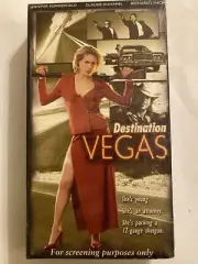 Destination Vegas - Jennifer Sommerfield -2000- Promo Screener VHS - NEW Sealed