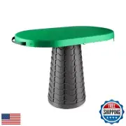 Deer's Life Small Portable Collapsible Table and Stool, Folding Telescoping T
