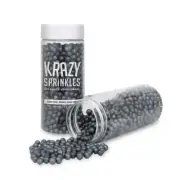 Black pearl 4mm Sprinkle Beads | Krazy Sprinkles by Bakell®