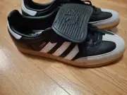 US9.5 womens adidas Samba LT Black White Gum W