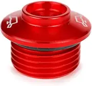 For BMW S1000R S1000RR S1000XR S 1000R 1000RR 1000XR S 1000 R RR XR / S1000 R RR CNC Engine Oil Sump Drain Cap Plug Screw Sump Nut Bolt M24*2 (Red)