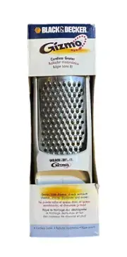 NIB Black & Decker Gizmo Cordless Electric Cheese Grater GG200 New Never Opened