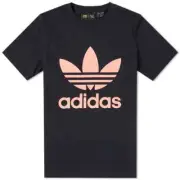 ADIDAS Men's X PHARRELL WILLIAMS LOGO TEE CY7874 Black Large NWT