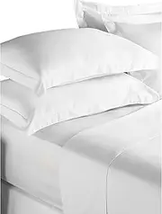 Cotton Fitted Sheet (UK Size: Double) (White)