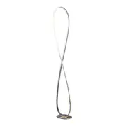 Infinite LED Floor Lamp - Chrome