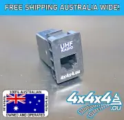 RJ45 UHF Mic Pass Through Connector Fits Toyota Hilux Prado Landcruiser Small (for: Toyota)