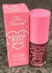 Too Faced Kissing Jelly Lip Oil Gloss - Grape Soda. BNIB