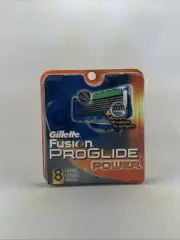 8 Gillette Fusion Proglide Power Razor Blades Refills Cartridges