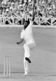 Joel Garner Cup Quarter Final County Ground on August 1979 Cricket Old Photo