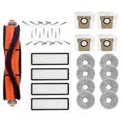For Omni 2 C102CN Robot Vacuums Main Side Brush Hepa Filter Mop Cloths Dust Bag Spare Part Replacement
