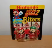 Super Mario Bros 2 Shoelace Bow Biters Vintage 1991 Nintendo New Sealed