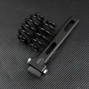 3'' Black Solo Seat Spring + Bracket Mounting Fit For Harley Yamaha Racer Bobber