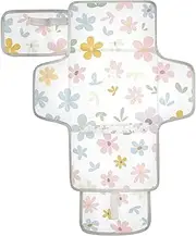 Reusable Portable Changing pad with Tissue Pocket Diaper Changing pad Travel Infant Travel Station Kit