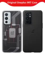 Original Oneplus 9RT Sandstone Black Bumper 9 RT Carbon Case