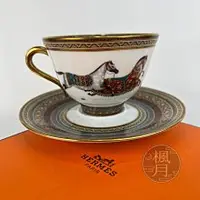 在飛比找蝦皮購物優惠-BRAND楓月 HERMES 愛馬仕 紅馬杯具組 品牌小物 