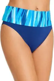 Bleu Rod Beattie 285563 Women Banded Hipster Bikini Bottom, Size 14