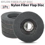 5'' Nylon Fiber Flap Wheels Scouring Pad Abrasive For Metal Angle Grinder Tool