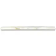 G17P Calacatta Gold Calcutta Marble 5/8x12 Pencil Liner Trim Molding Polish