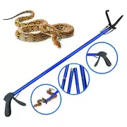 Snake Catcher 18cm Inch Grabber Foldable Holding Tong Stainless Steel Wide Jaw