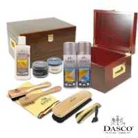 在飛比找momo購物網優惠-【DASCO 伯爵】7550豪華皮革保養禮盒(時尚鞋履保養 