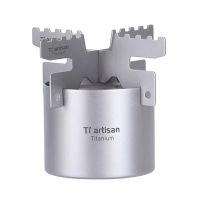 Garden Alcohol Stove Cross Stand Replacement Titanium 0.5mm 1 Set 100ml