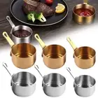 Pot Frying Stainless Steel Gravy Small Mini Sauce Pan Non Stick Saucepan
