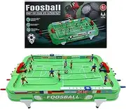 Football Table, 22.05x11.42x3.94 Inches Kids and Adults Desktop Soccer Game, Compact Tabletop Football Toy, Campings Interactive Game for Parties, Camping, Home