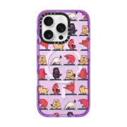 iPhone 16 Pro Impact Case MagSafe Compatible Persian Cat Yoga