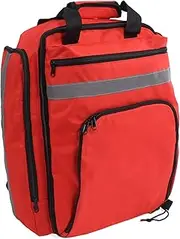 First Aid Bag, Multifunctional Large Capacity Hiking Backpack, Adjustable Portable Emergency Backpack for Outdoor
