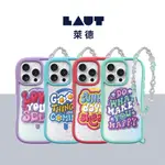 【LAUT 萊德】IPHONE 16/PLUS/PRO/PRO MAX 磁吸手繩耐衝擊保護殼(MAGSAFE 手機殼)