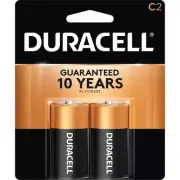 Duracell Copper Top C Duracell Coppertop C Alkaline Batteries 1.5 Volt 2 Each
