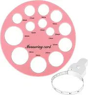 Silicone Nipple Ruler - Flexible Nipple Sizer, Templates Rulers with Millimeter Scale | Breastfeeding Tool for New Moms to Ensure Comfort, Nipple Ruler for Flange Sizing Nipples Measuring Tool