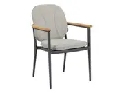 SIMPO Atlanta Outdoor Dining Chair - Grey