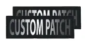 Personalized Patch (2 Per Pack - 1 x 2.75" (Reflective Lettering)