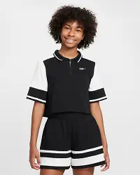 在飛比找Nike官方商店優惠-Nike Sportswear 女童短版上衣