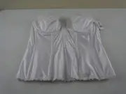 VA BIEN Women's 38C White Bra Camisole 36 Hook & Eye Undergarment NEW