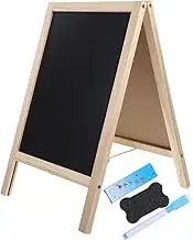 PLAFOPE Magnetic Double-Sided Blackboard Sign Rectangular Hanging Chalkboard Message Board for Parties Events Table Numbers and Memo Display Versatile Chalkboard Tags