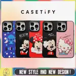 3D 矽膠 MICKEY MINNE STITCH HELLO KITTY 手機殼兼容 IPHONE 14 13 12