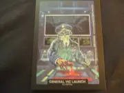 1991 Rock Cards Art Stickers #6 General Vic Launch (Megadeth)