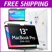 Magnetic 360° Privacy Screen for Macbook Pro 13” - Anti-glare & Blue Light Block