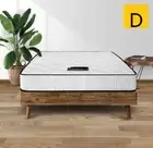 Double Mattress Pocket Spring Mattress Comfort Top Layer High-Density Foam 21CM