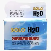 Solo H2O 35mm Single Use Underwater Camera with 27 Exposure IS0 400 Film