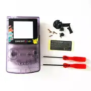 GBC Nintendo Game Boy Color Replacement Housing Shell Screen Atomic Pikachu USA!