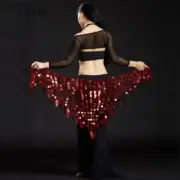 Mermaid Sequin Belly Oriental Eastern Dance Belts Costumes forHip Scarves Scarf