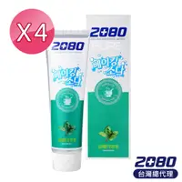 在飛比找PChome24h購物優惠-【韓國2080】純小蘇打牙膏-薄荷味125gX4入