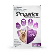Simparica Flea Tick Chews Extra Small Dog