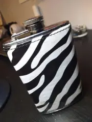 12 oz Stainless Steel Alcohol Pocket Flask - Portable Whiskey Flask
