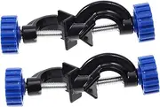 NOLITOY 2Pcs Adjustable Clamp Bracket Heavy Duty Cross Clip Stand Clamp Holder Coated for Woodworking and Craft Projects for Secure Clamping